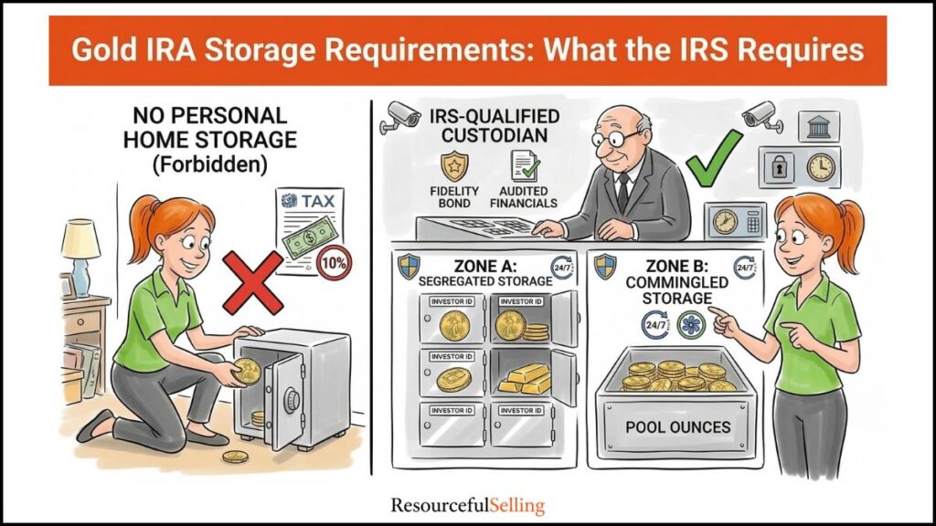 Should I store metals in a safe, vault, or bank box?