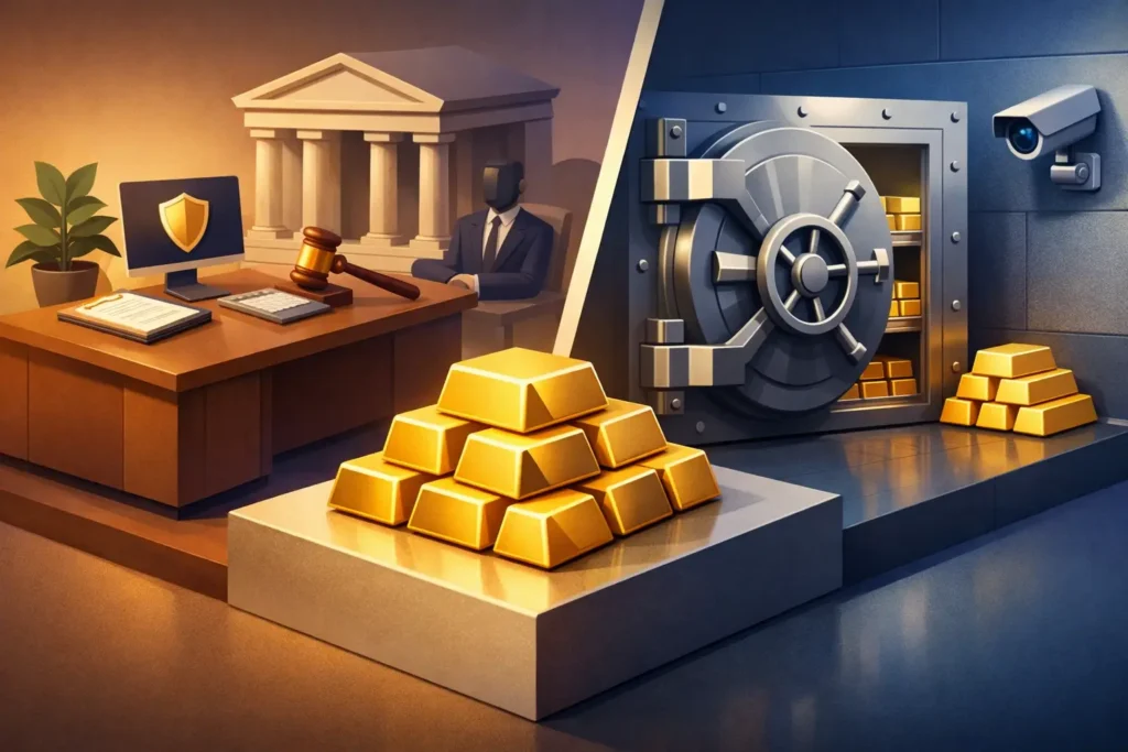 Gold IRA Custodian vs Depository: The Difference