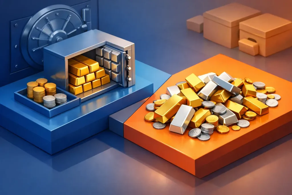 Allocated Versus Unallocated Bullion Explained