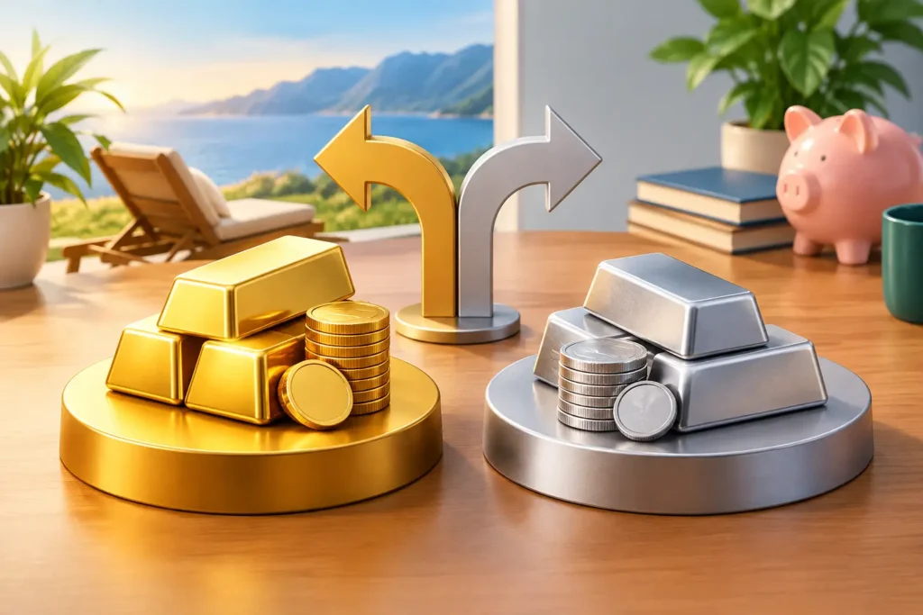 Gold vs Silver: Which Metal Fits Your Retirement?