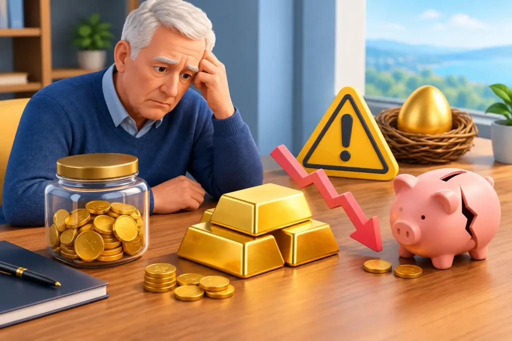 Top Gold IRA Mistakes That Cost Retirees Money Top Gold IRA Mistakes That Cost Retirees Money